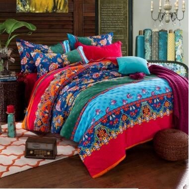 Bohemian Bedding: Bohemian Bedding Duvet Cover Set 4PCS Free shipping